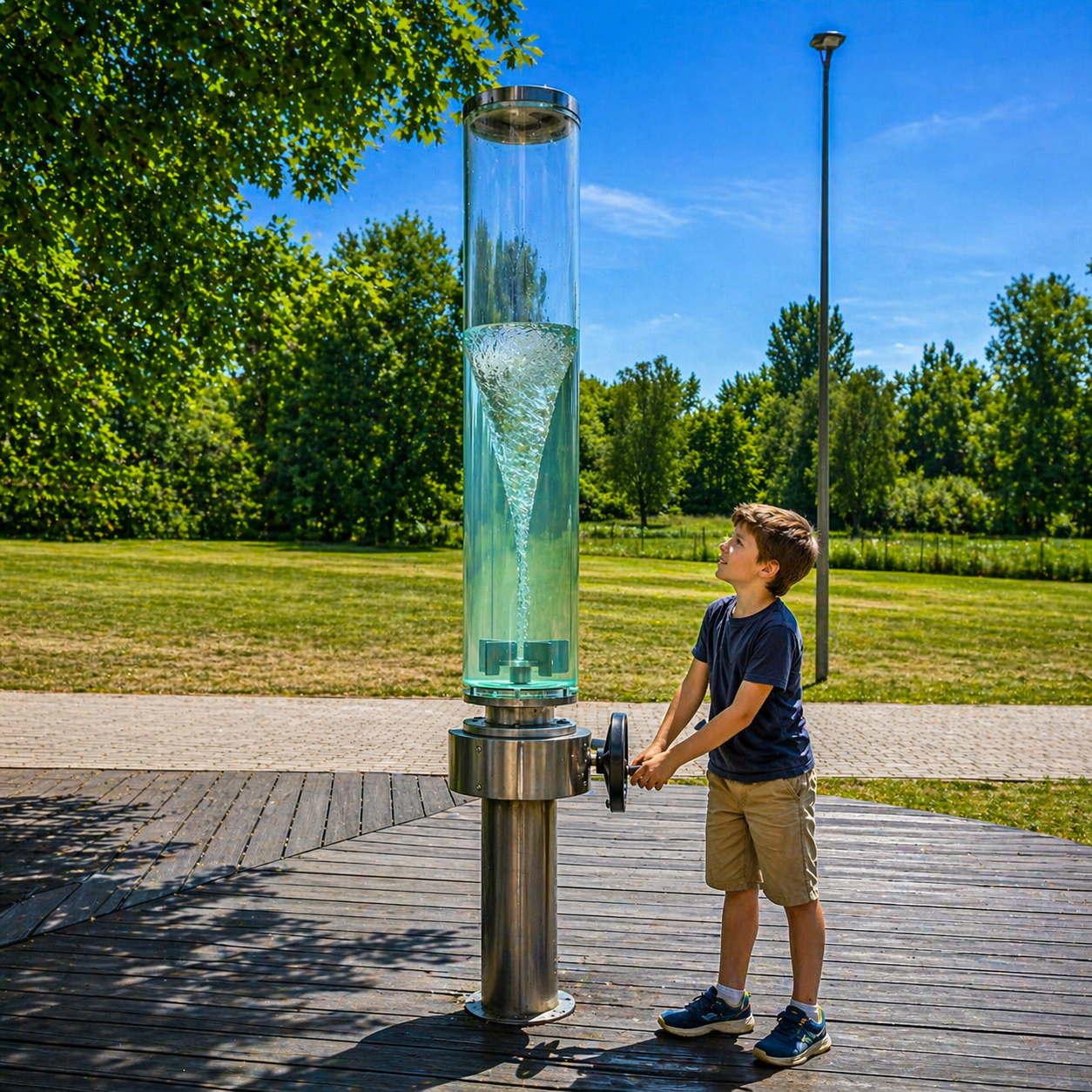 Stanislaw Lem Experimental Garden interactive science park in Krakow