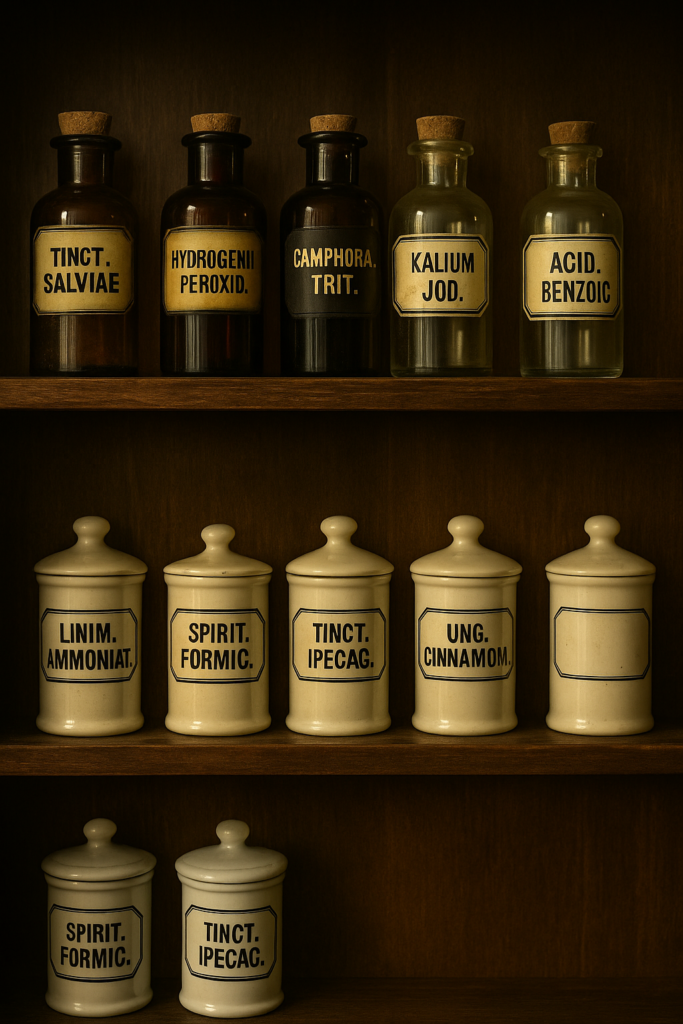 Eagle Pharmacy Museum in Krakow with historic interiors and exhibits documenting life in the former Jewish ghetto.