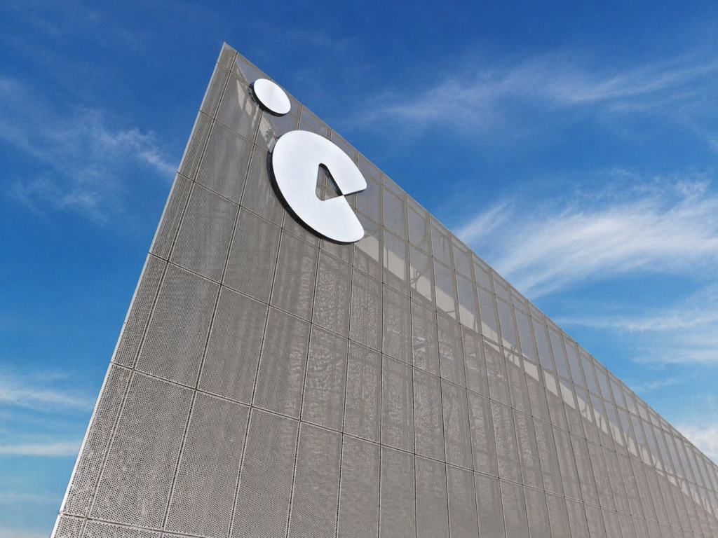 Cogiteon Science Centre in Krakow – modern building with a distinctive geometric facade