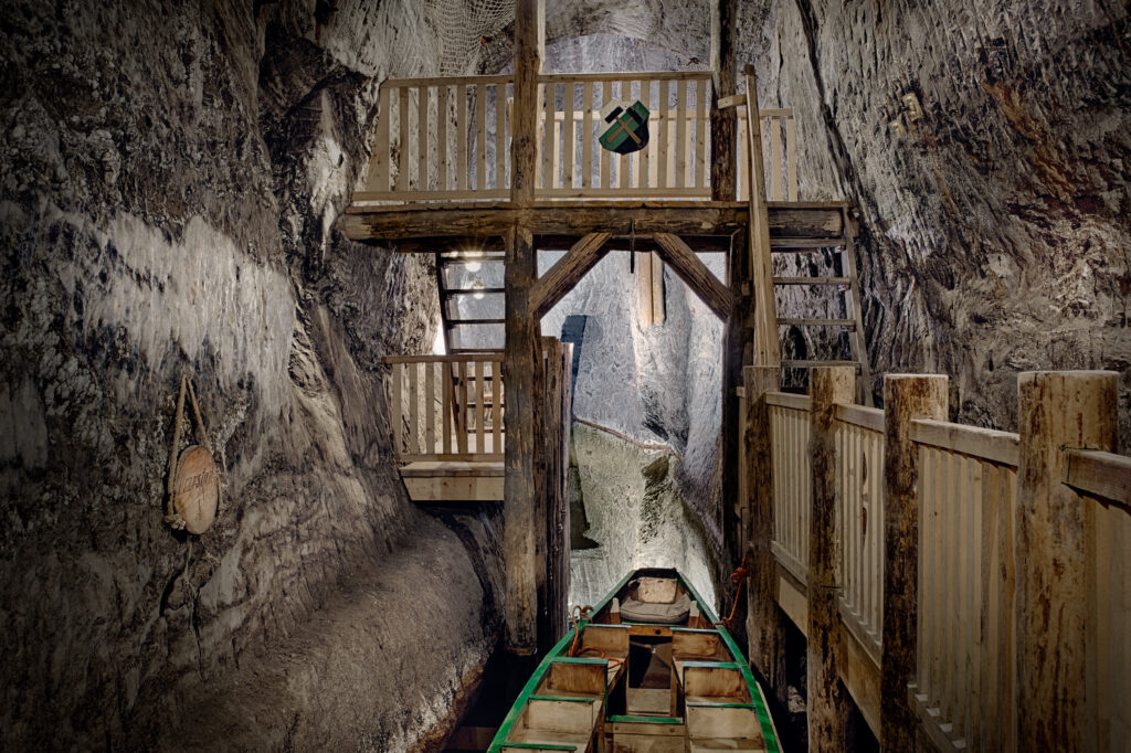 One of the oldest salt mines in the world, offering historic underground chambers and unique mining routes.